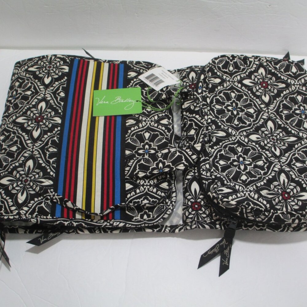 NWT Vera Bradley Retired Barcelona 3 Pc Set Organizer Wallet Coin Purse - Picture 10 of 15